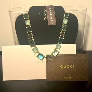 Ann Klein Necklace & Gucci Receipt Holders New